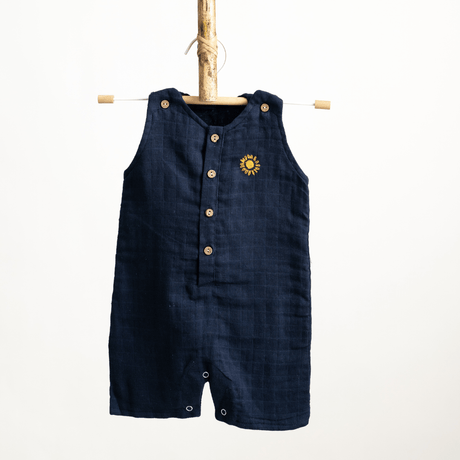Zoey romper Here Comes The Sun Double Layer Muslin Romper/Jumpsuit/Playsuit