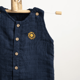 Zoey romper Here Comes The Sun Double Layer Muslin Romper/Jumpsuit/Playsuit