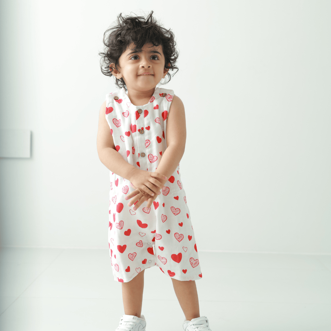 Zoey romper Mumma's Love - Double Layer Muslin Romper