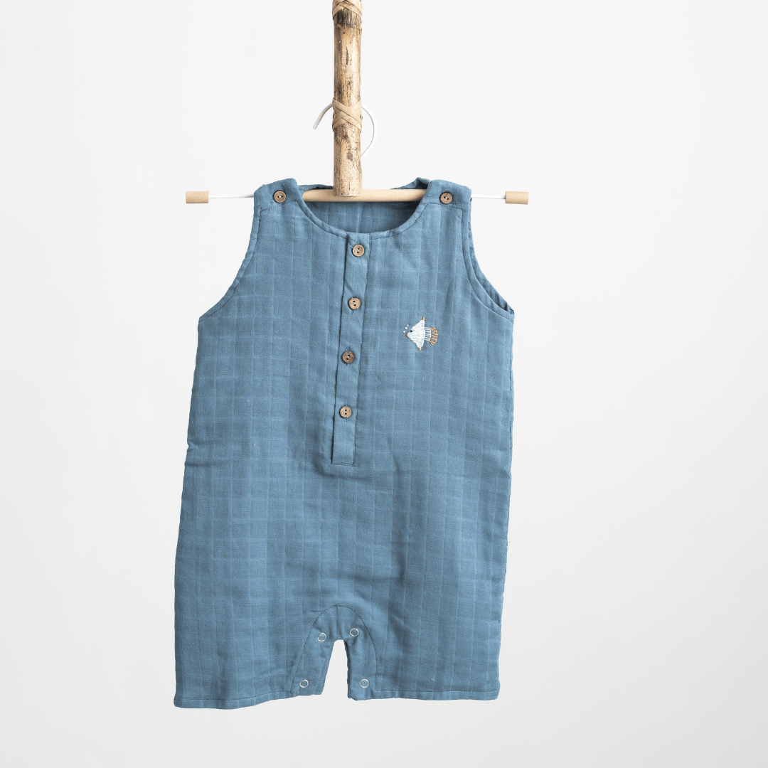 Zoey romper Nemo Whirl Double Layer Muslin Romper/Jumpsuit/Playsuit