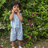 Zoey romper Sky Pie - Double Layer Muslin Romper