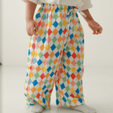 Zoey romper Zoey Everyday Pants - Carnival Confetti (Muslin Cotton)