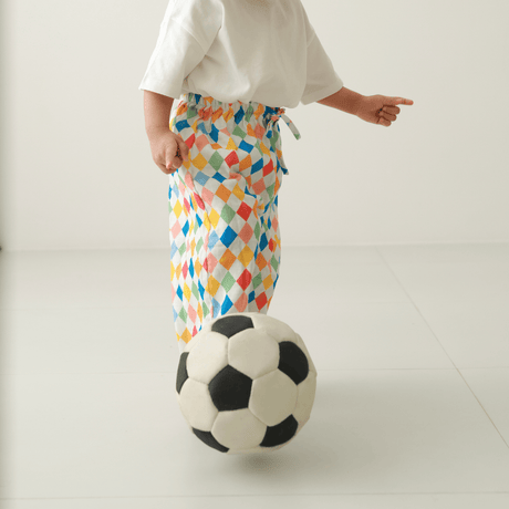 Zoey romper Zoey Everyday Pants - Carnival Confetti (Muslin Cotton)