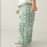 Zoey romper Zoey Everyday Pants - Palm Breeze (Muslin Cotton)