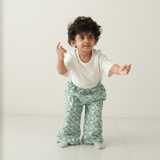 Zoey romper Zoey Everyday Pants - Palm Breeze (Muslin Cotton)