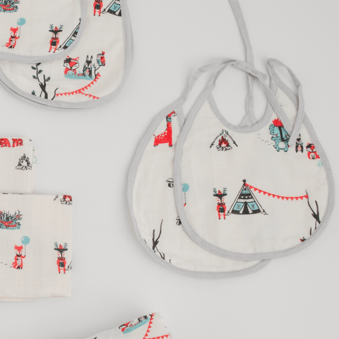 Zoey save on combos Bohemian Muslin Essential Combo + Custom Bunny Bag