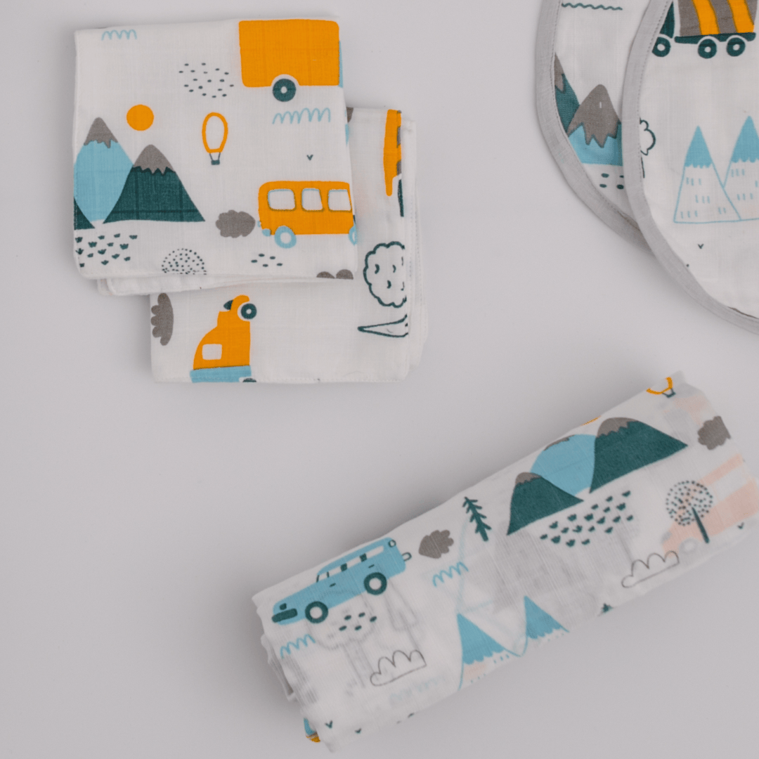 Zoey save on combos Little Camper Essential Combo + Custom Bunny Bag