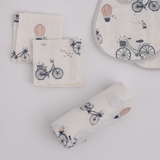 Zoey save on combos Riders Club Muslin Essential Combo + Custom Bunny Bag
