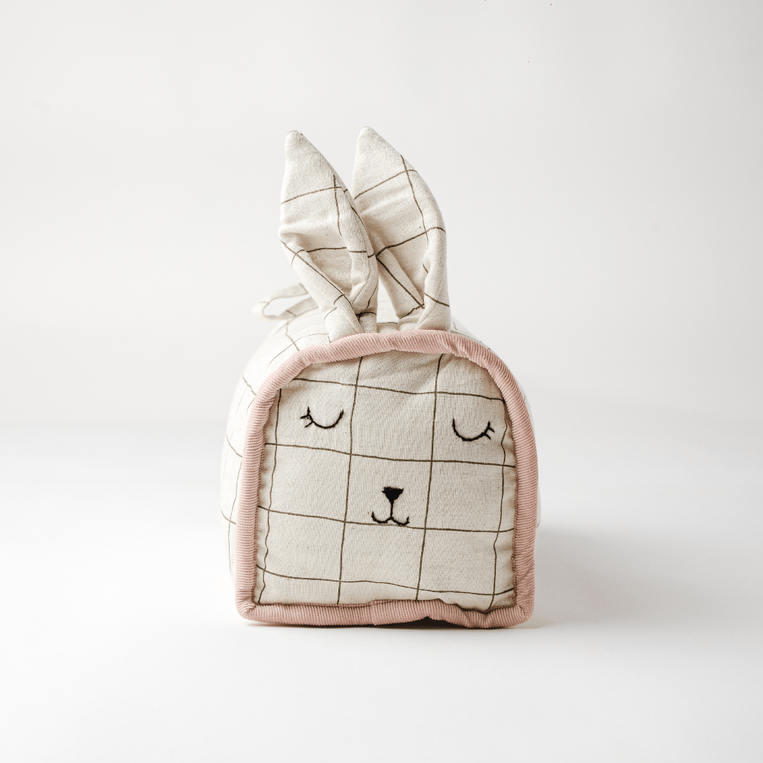 Zoey save on combos With Bunny Gift Bag Bohemian Muslin Essential Combo + Custom Bunny Bag