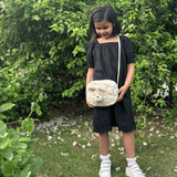 Zoey sling bag Fluffy Teddy Crossbody Bag (Beige)