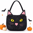 Zoey storage bin Black Cat Trick-or-Treat Basket