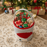 Zoey storage bin Christmas Cozy Bear Basket