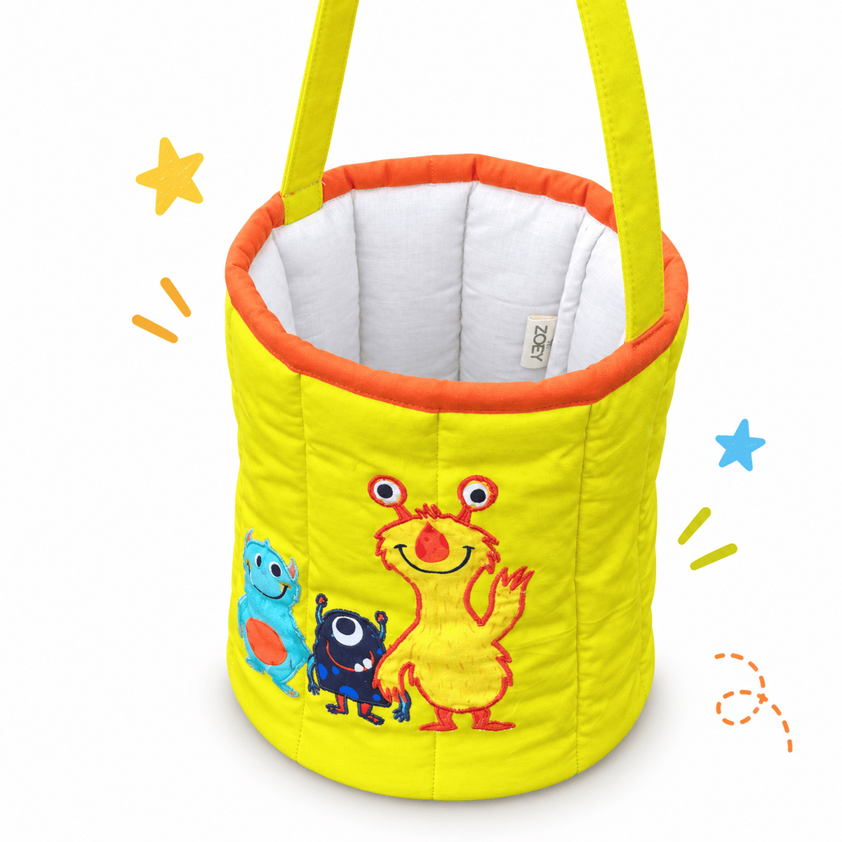 Zoey storage bin Monster Squad Halloween Basket