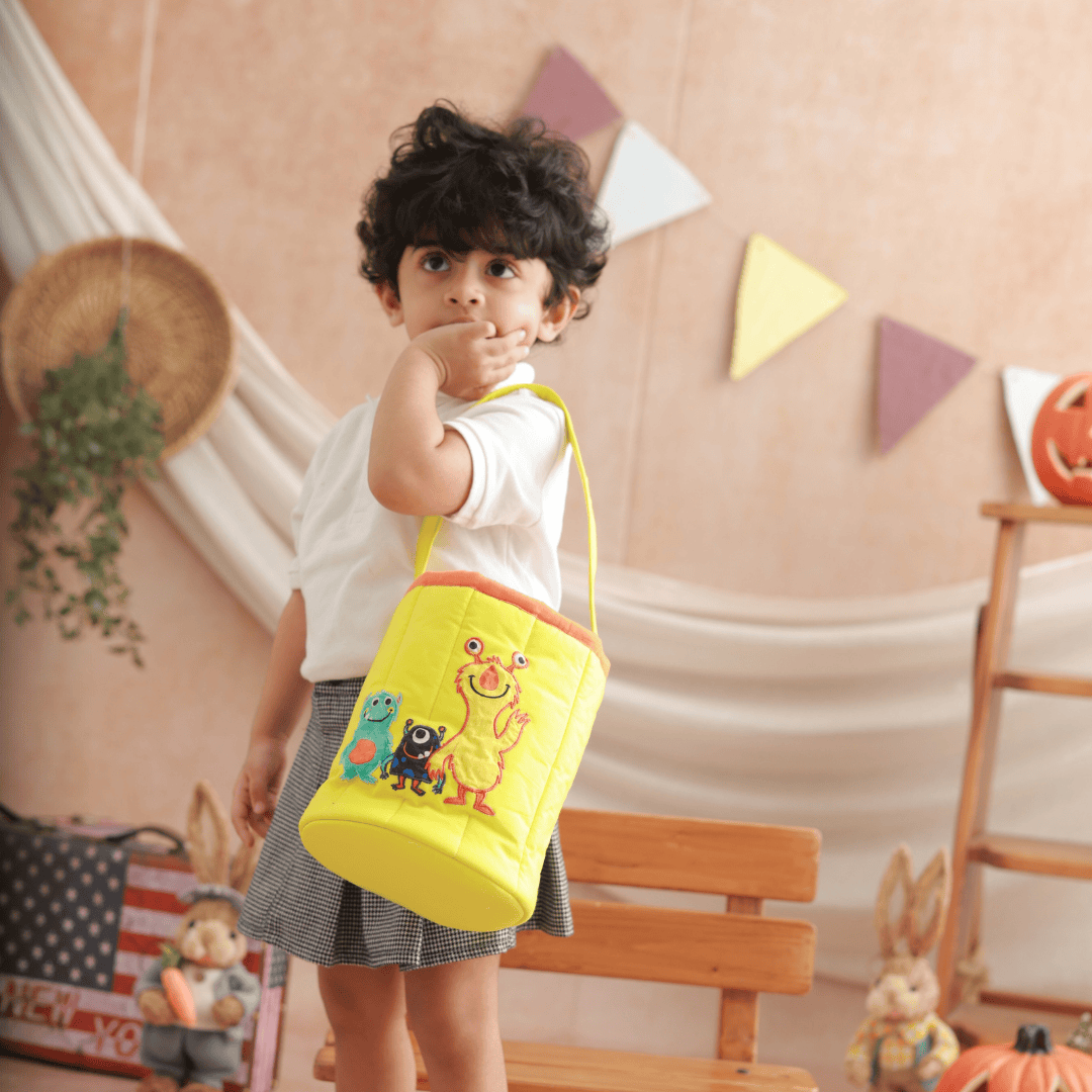 Zoey storage bin Monster Squad Halloween Basket