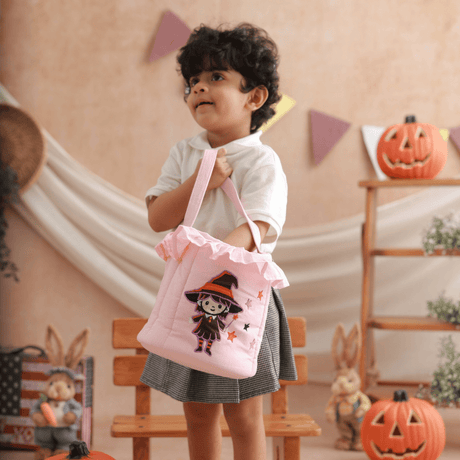 Zoey storage bin Twinkle Witch Halloween Basket