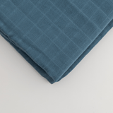 Zoey Swaddle Zoey Organic Muslin Swaddle + Comforter Combo (Blue Jay Colour)