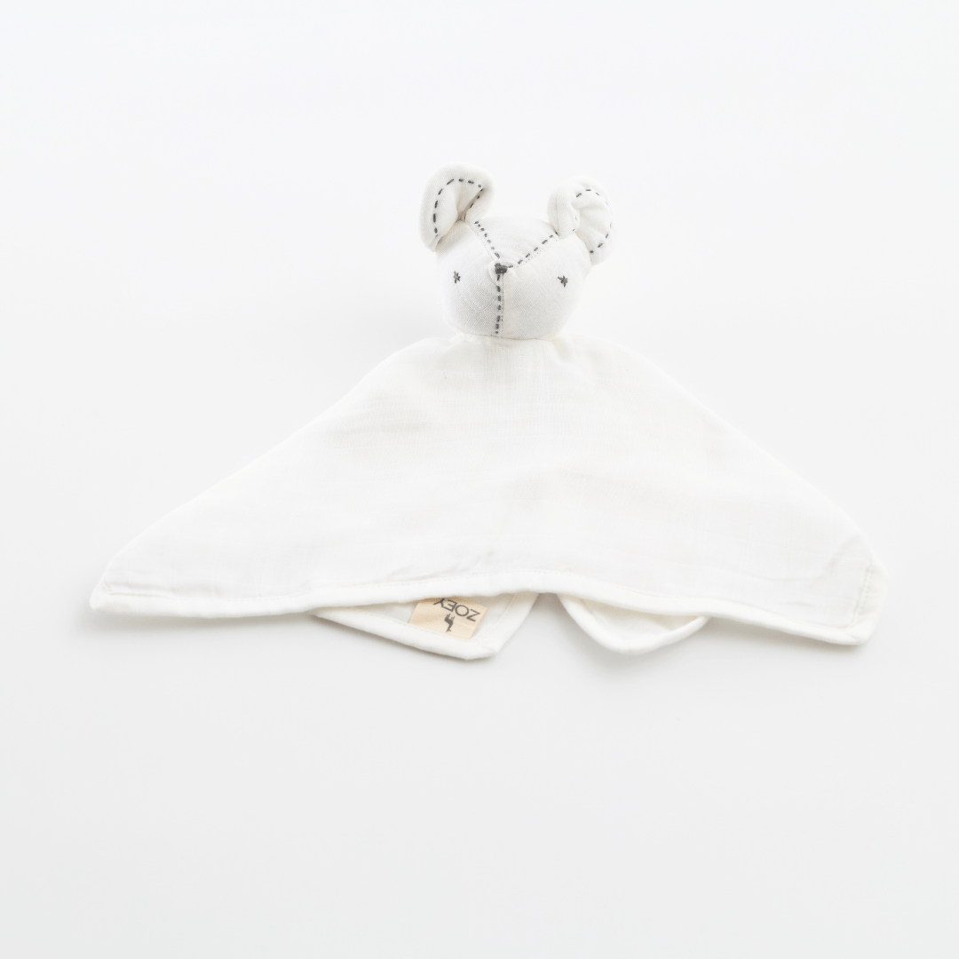 Zoey Swaddle Zoey Organic Muslin Swaddle + Comforter Combo (Milk White Colour)