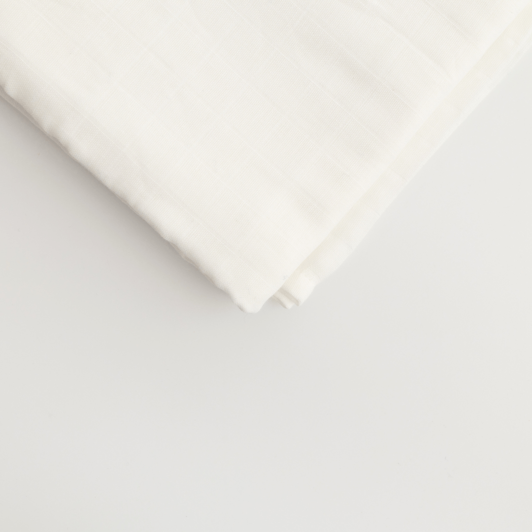 Zoey Swaddle Zoey Organic Muslin Swaddle + Comforter Combo (Milk White Colour)