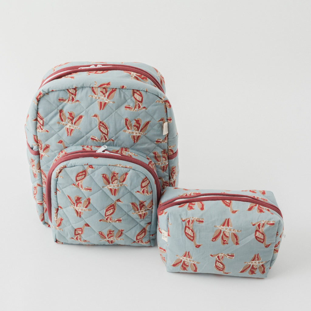 Zoey toiletry bag Nestling Bird Toiletry Pouch