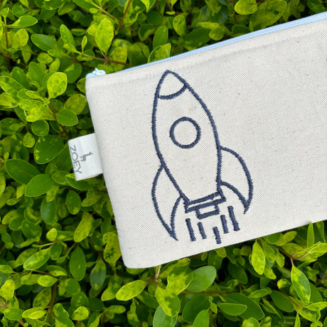 Zoey travel pouch Rocket Pencil Pouch