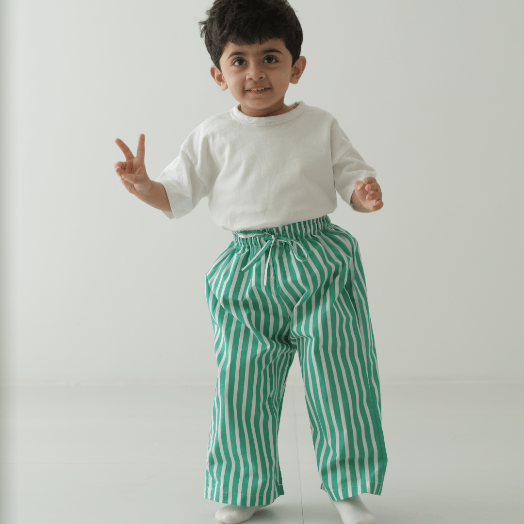 Zoey Tummy Pants Zoey Everyday Pants - Beach Club (Premium Cotton)