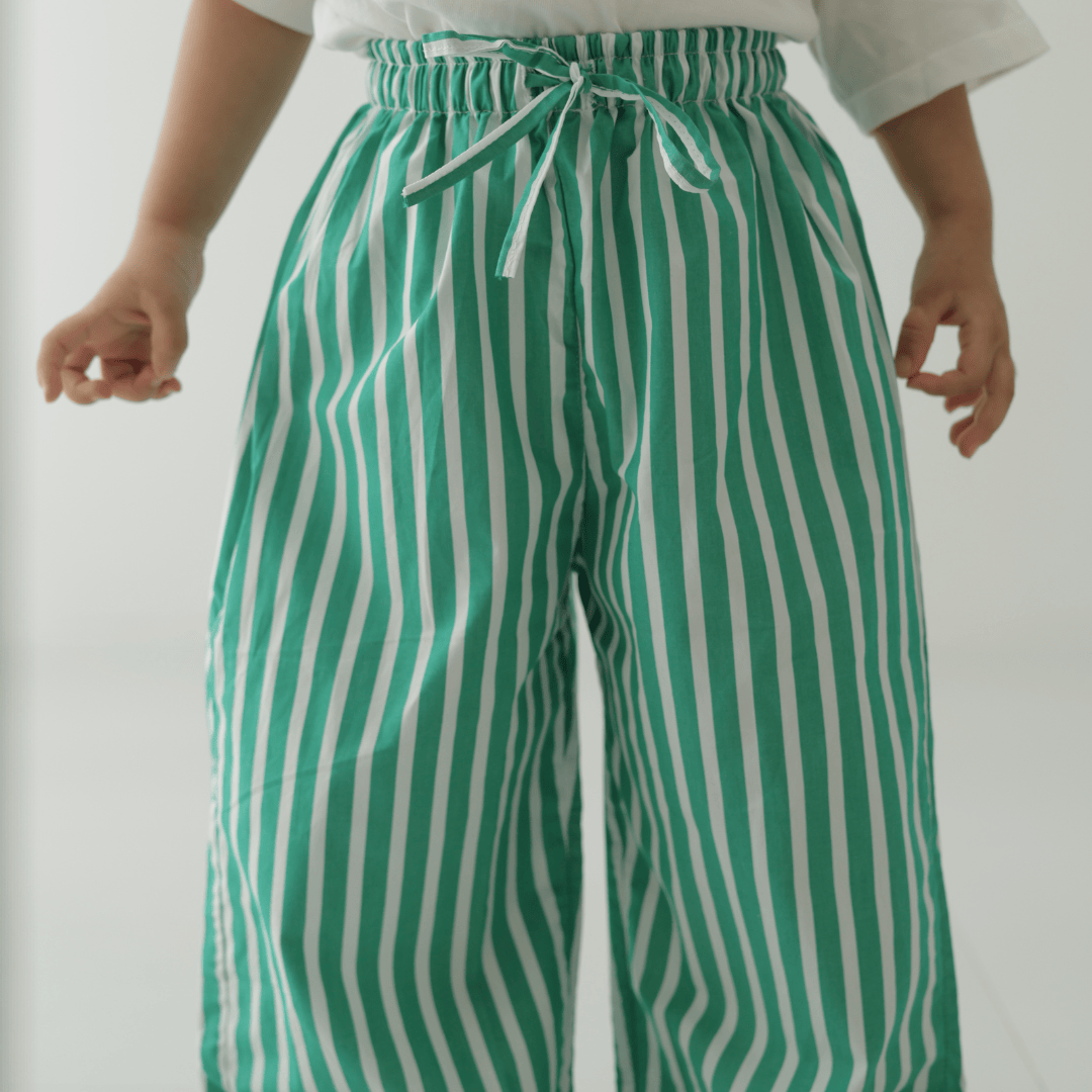 Zoey Tummy Pants Zoey Everyday Pants - Beach Club (Premium Cotton)