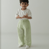 Zoey Tummy Pants Zoey Everyday Pants - Matcha Lane (Premium Cotton)