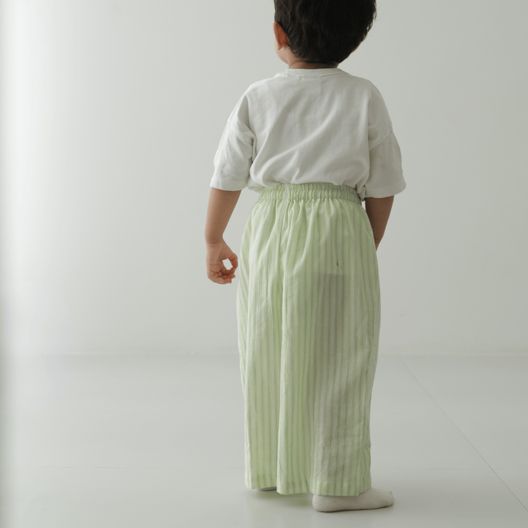 Zoey Tummy Pants Zoey Everyday Pants - Matcha Lane (Premium Cotton)