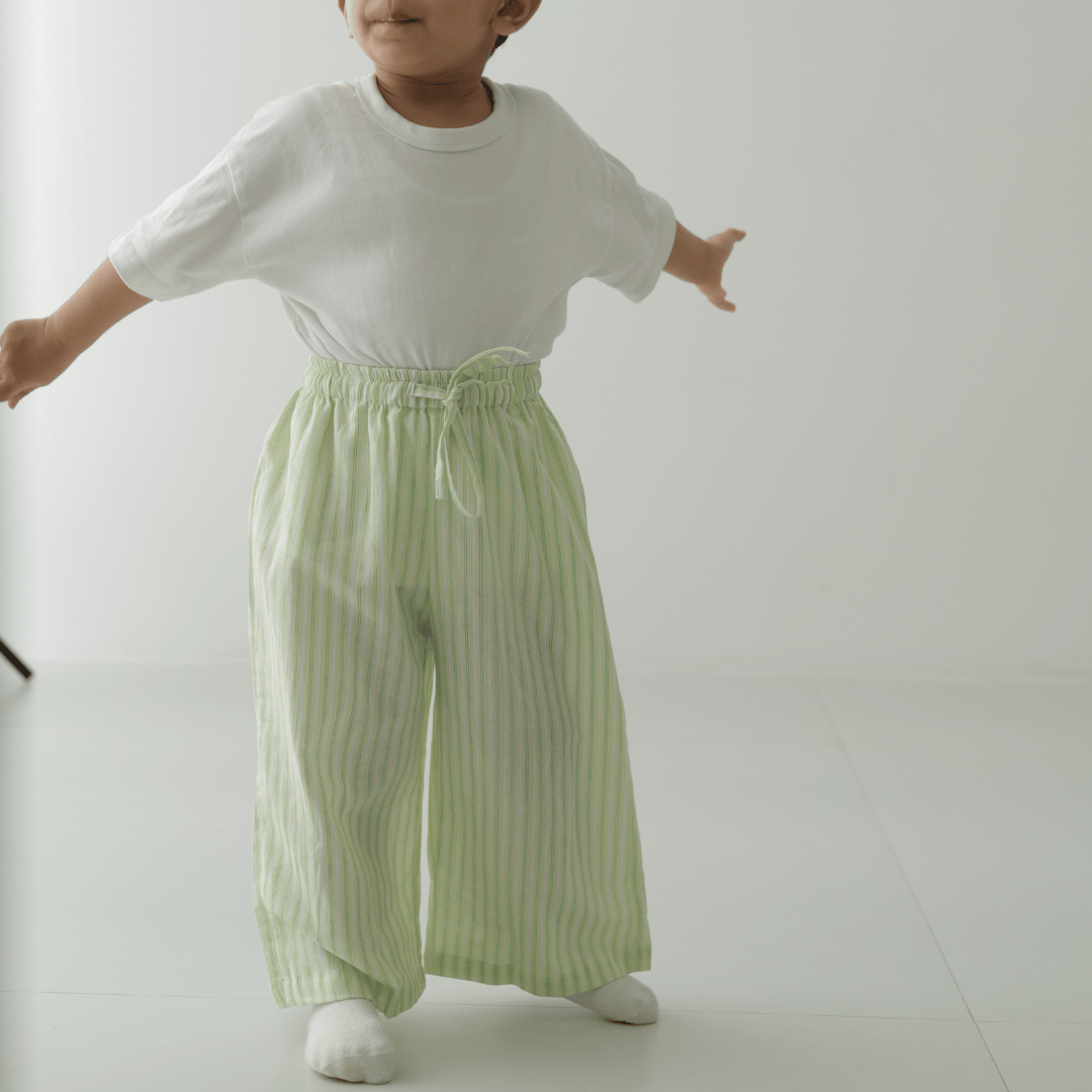 Zoey Tummy Pants Zoey Everyday Pants - Matcha Lane (Premium Cotton)