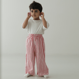 Zoey Tummy Pants Zoey Everyday Pants - Pink Lemonade (Premium Cotton)