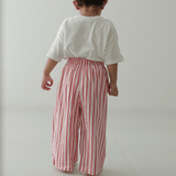 Zoey Tummy Pants Zoey Everyday Pants - Pink Lemonade (Premium Cotton)