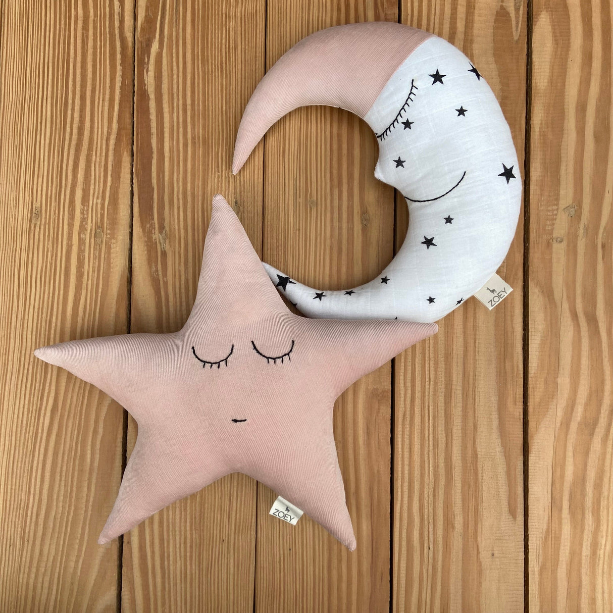 Zoey decor cushion Calypso Moon & Star duo