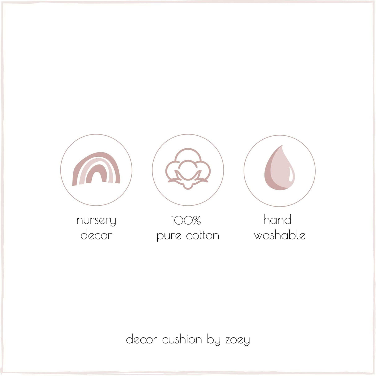 Zoey decor cushion Plush Pink Star Cushion