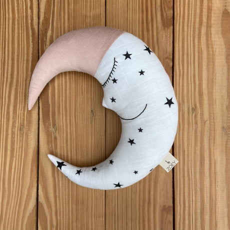 Zoey moon cushion Pink Star Moon