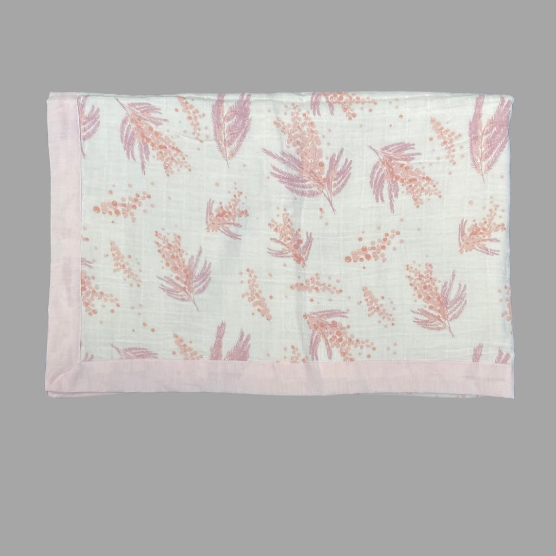 Zoey muslin blanket Muhlenbergia Organic Muslin Blanket (Dohar)