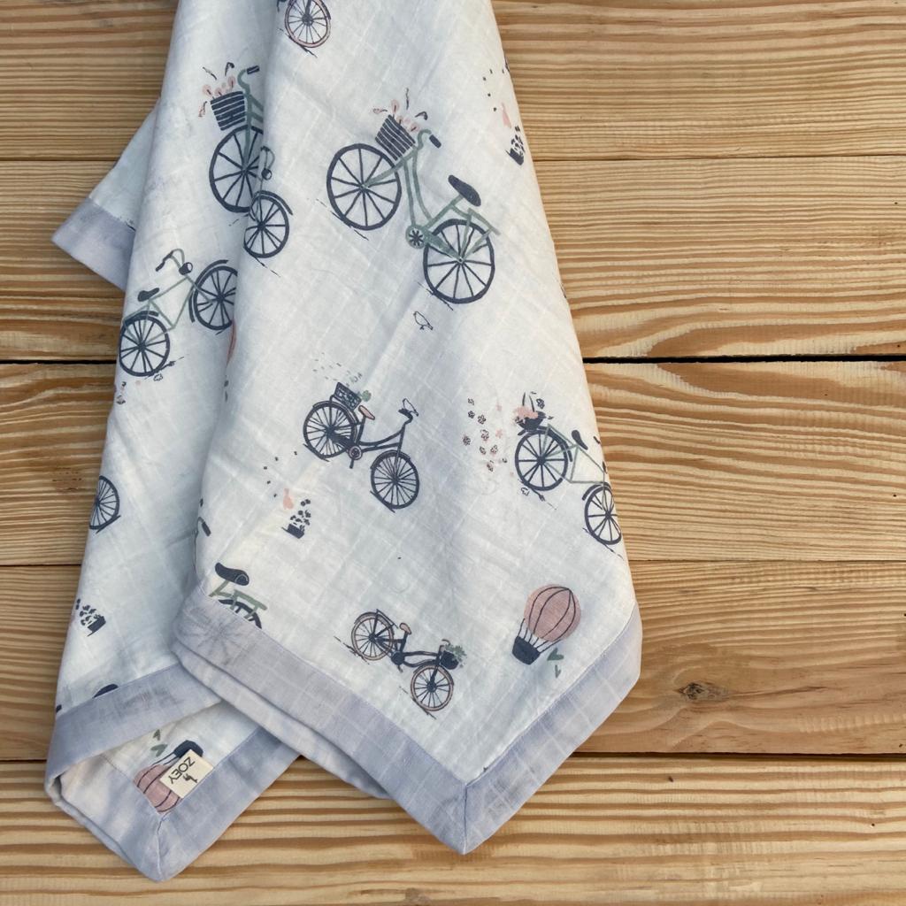 Zoey muslin blanket Time to Ride Muslin Blanket (Dohar)