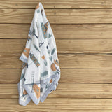 Zoey muslin blanket What a Wonderful World Muslin Blanket (Dohar)