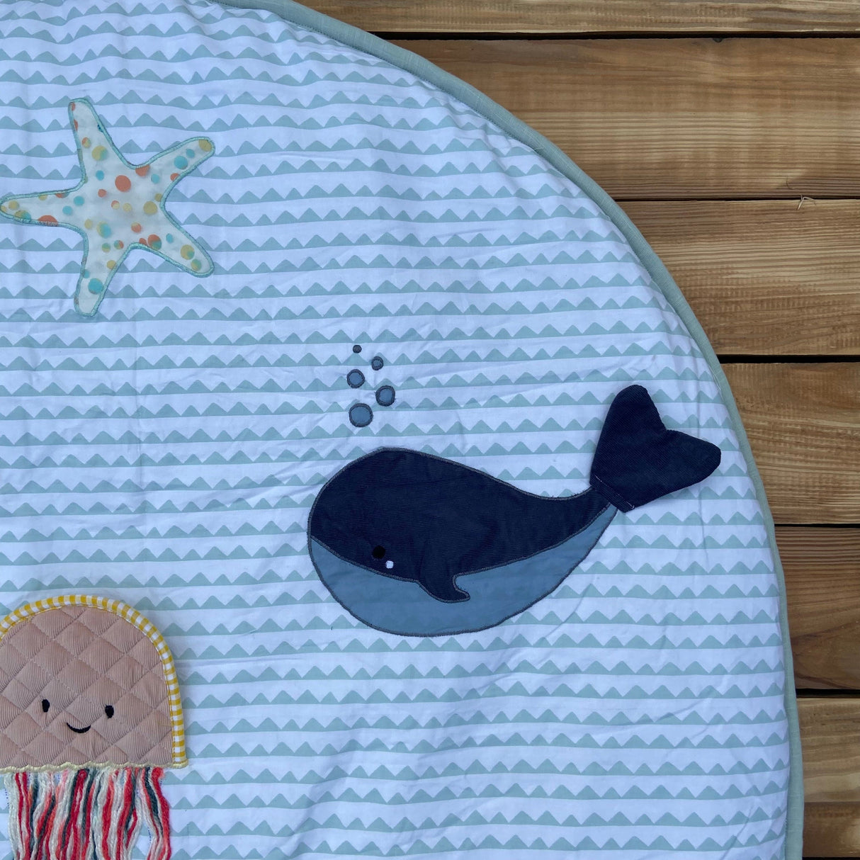 Zoey playmat Below The Ocean Sensory Playmat