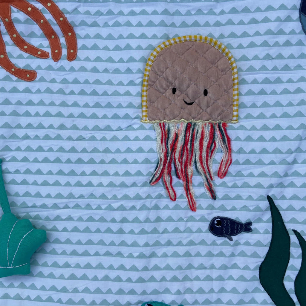 Zoey playmat Below The Ocean Sensory Playmat
