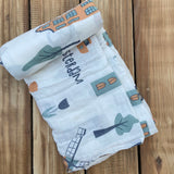 Zoey Swaddle Amsterdam Life Organic Muslin Swaddle