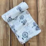 Zoey Swaddle Riders Club Organic Muslin Swaddle